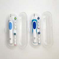 Przenośna walizka podróżna Oral B elektryczna szczoteczka do zębów z uszami do przechowywania wysokiej jakości plastik wykonany z kurzu pokrywa szczotka do zębów pojemnik na pudełko 5